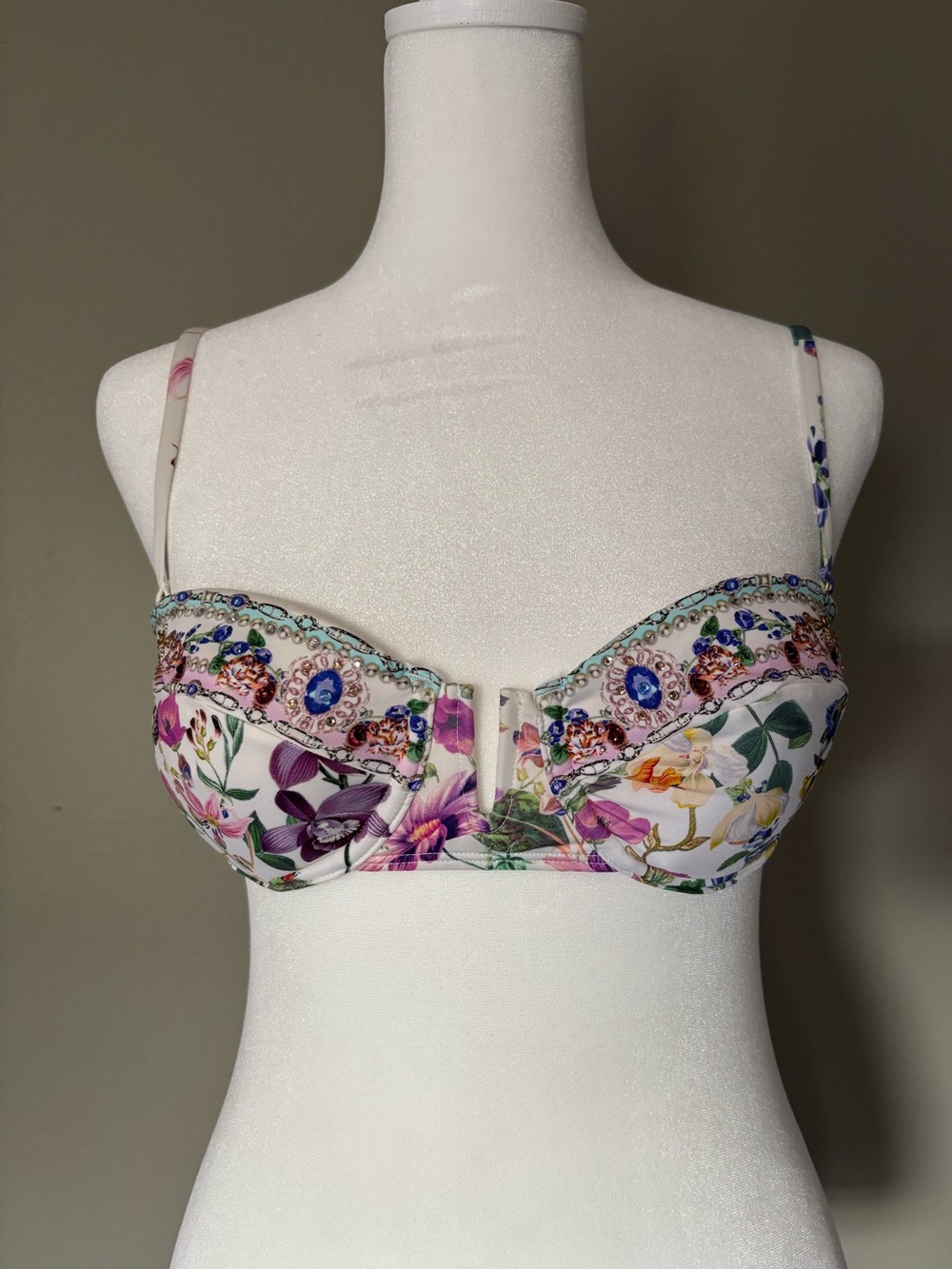 RARE Camilla Queens Bee Hive Bikini Top